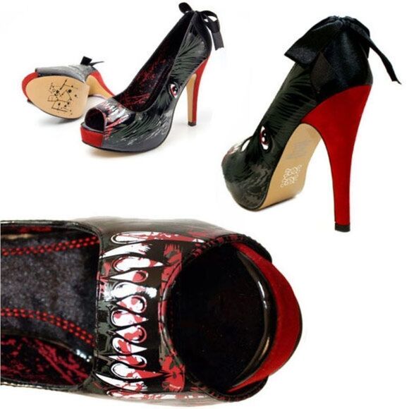 NIB Iron Fist WolfBeater Platform Heel - Picture 7 of 10